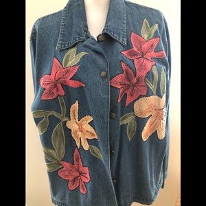 Women’s PL Tantrums embellished denim jacket